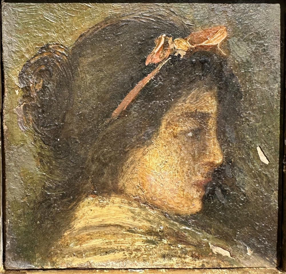 Donna di profilo